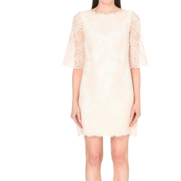 Ted Baker London Dresses & Skirts - Ted Baker $335 Laavia Wide Sleeve Lace Dress Shell Sz 3 NWT!